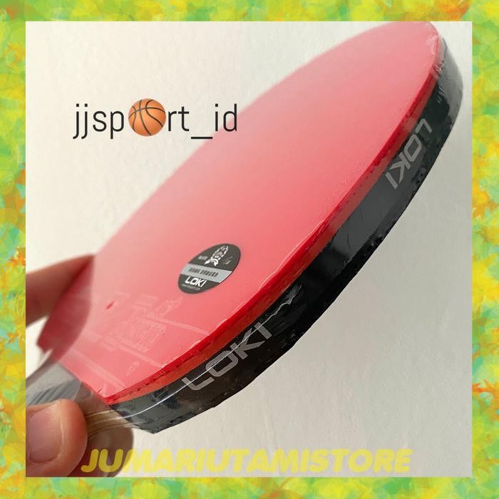 Bet Pingpong Bat Tenis Meja Bat Pingpong LOKI 5star Carbon ORIGINAL