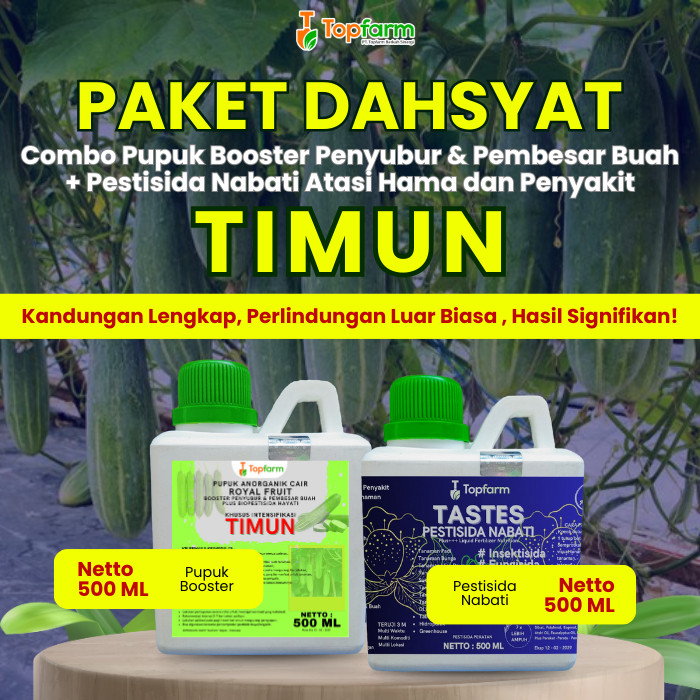 Pupuk Pestisida Topfarm /Pupuk Khusus Mentimun / Pupuk Khusus Timun / Obat Timun Paling Ampuh / Obat