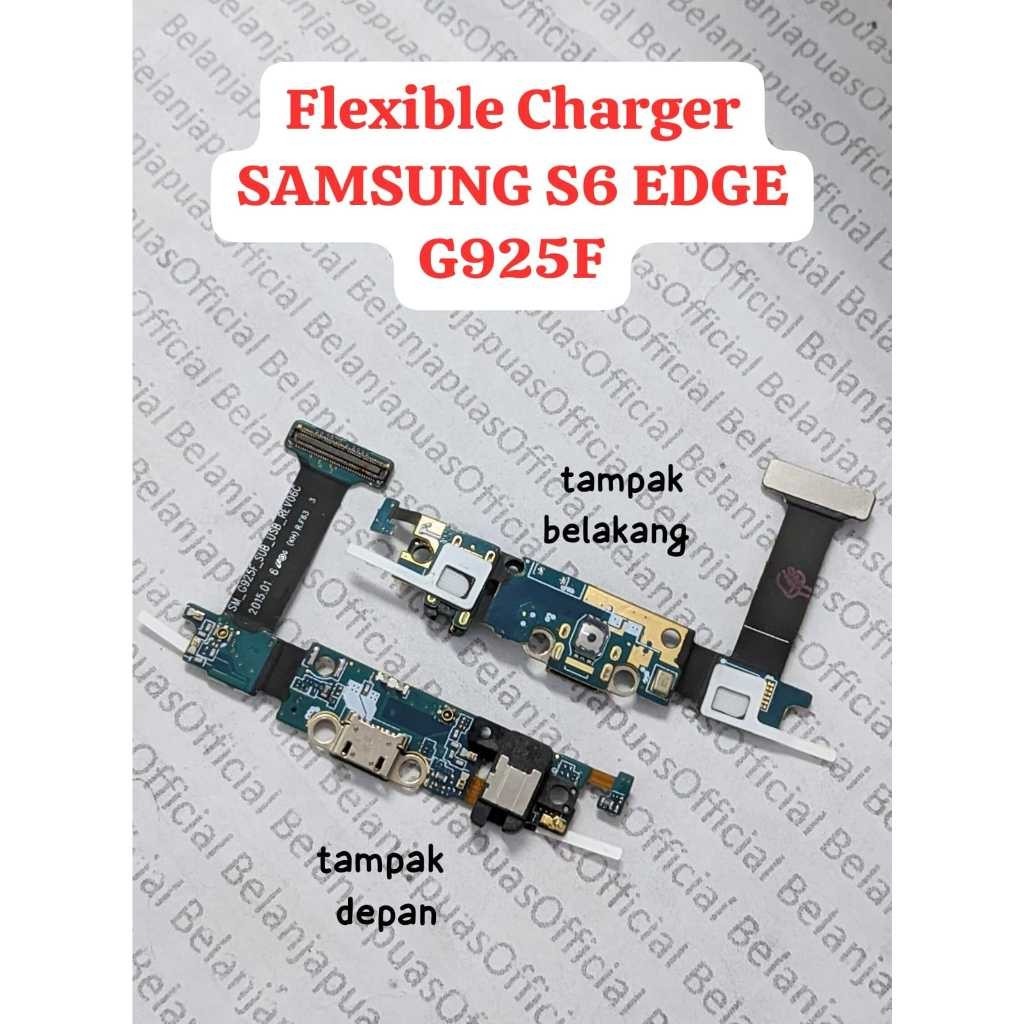 Fleksibel Flexible Konektor Papan Charger Cas Samsung S6 Edge G925F
