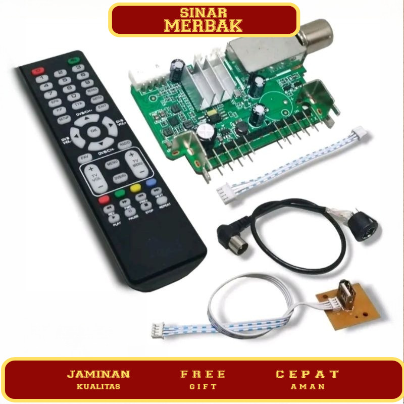 TUNER DIGITAL MESIN TV CINA/TUNER GIDITAL MESIN TV TABUNG/TUNER MESIN TV DIGITAL
