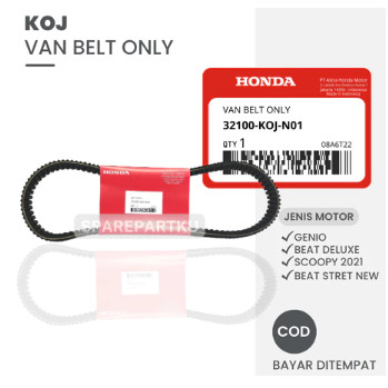 ONLY VANBELT V BELT GENIO BEAT DELUXE LED BEAT STREET LED SCOOPY PRESTIGE 2021