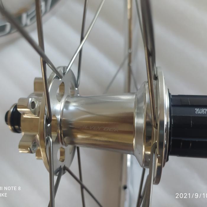 wheelset silverock 451 discbrake - silver, 20h 451 Terlaris