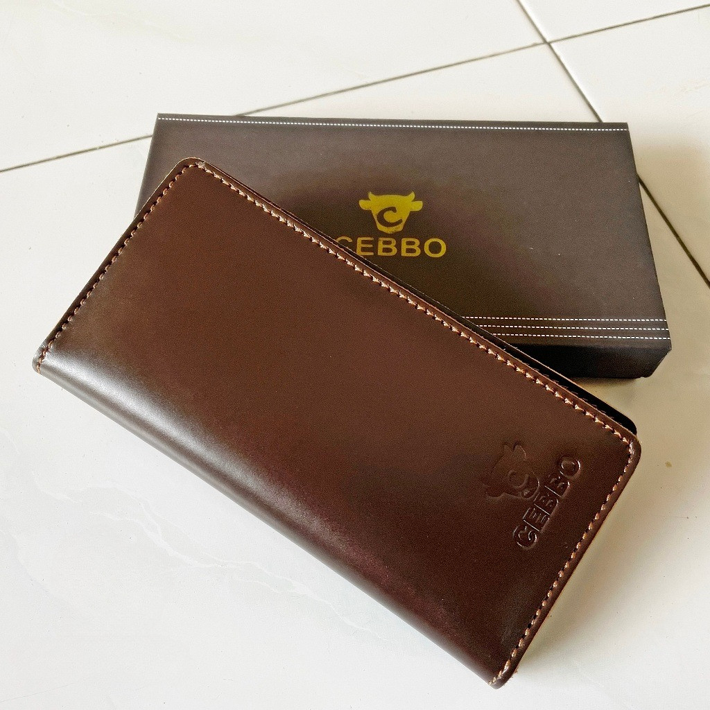 Dompet pria | Dompet Panjang Pria Kulit Asli Buatan Indonesia | Dompet Kulit Asli Panjang