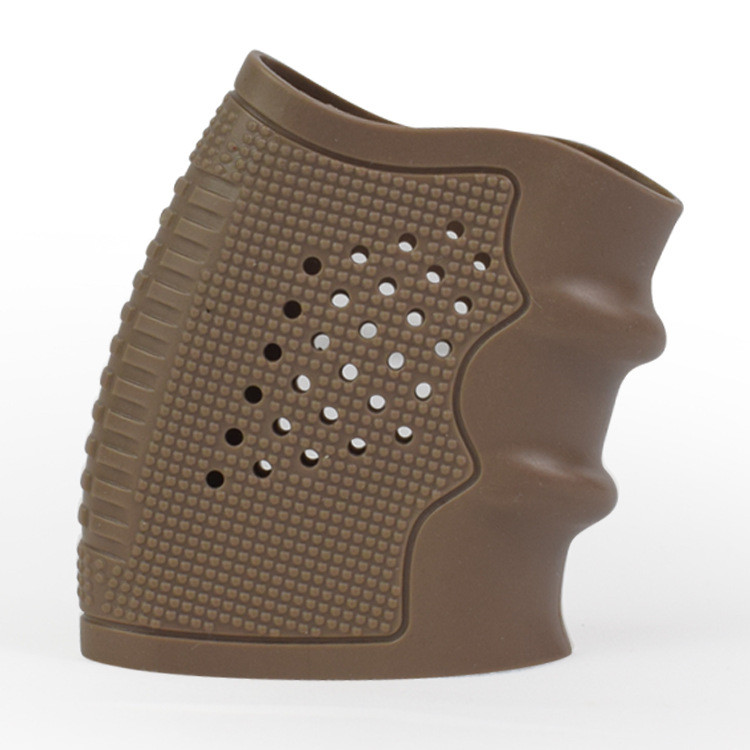 Tactical Holster Grip Rubber Glock19 Soft Sleeve Anti-slip Gun Pistol Glove Non-slip Protect Cover A