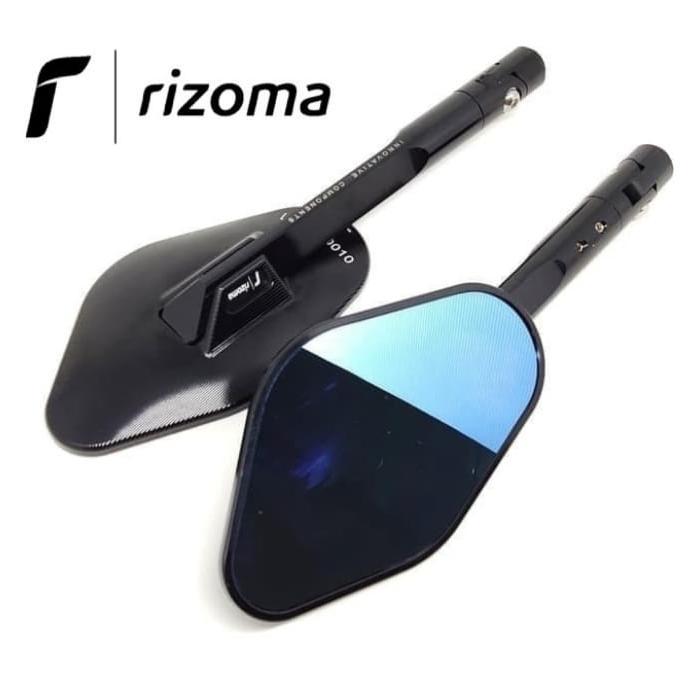 Spion Tomok Elisse Rizoma Original Almunium Cnc Pcx160/Vario160/Nmax - Hitam