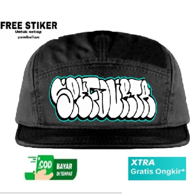 TOPi Distro 5 Panel Pria /TOPI Distro Snapback  / TOPI 5PLANEL DTF / TOPI 5PLANEL DEWASA MURAH/TOPI 