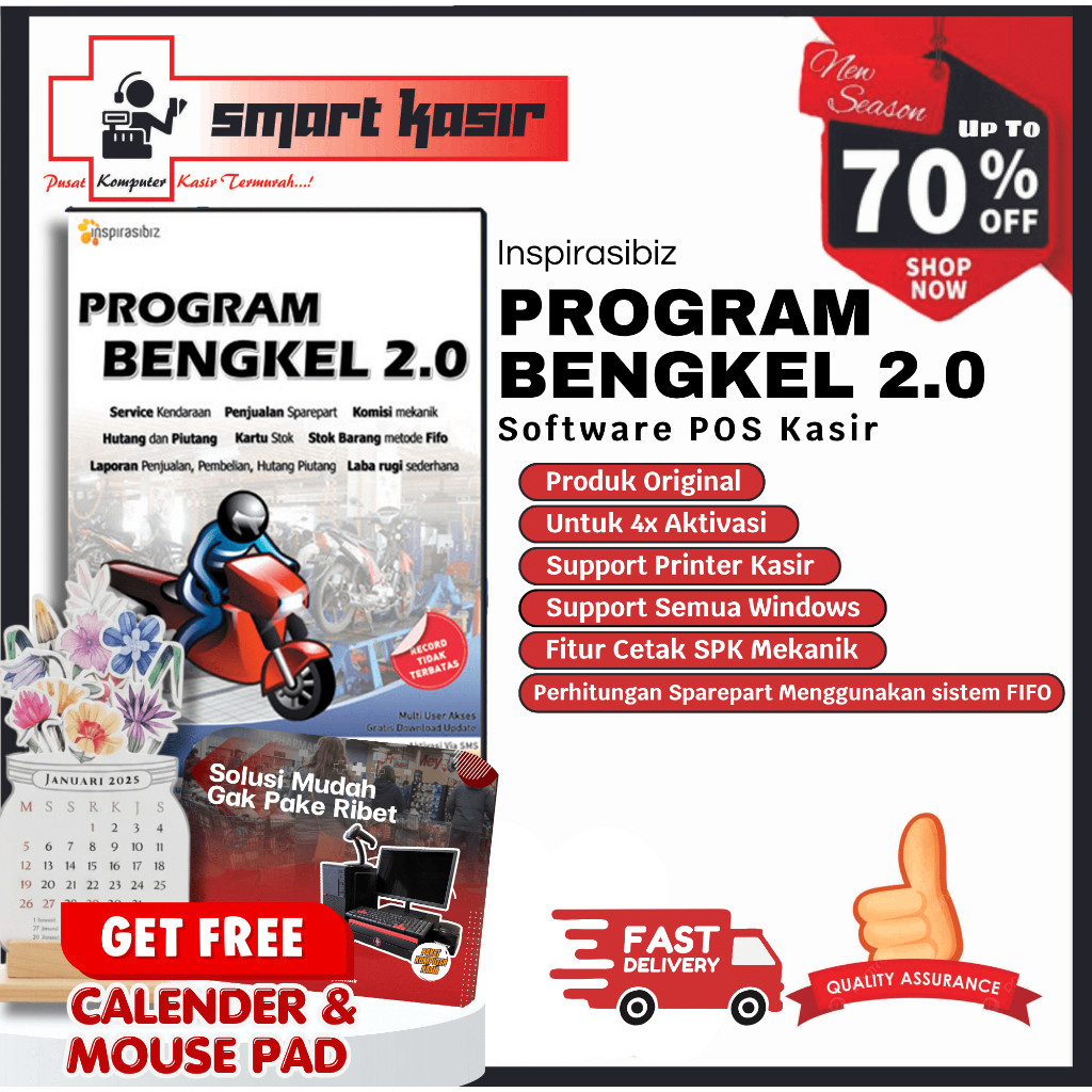 Program Bengkel | Program Bengkel 2.0 | Program Kasir Bengkel |  Software Bengkel | Software Bengkel