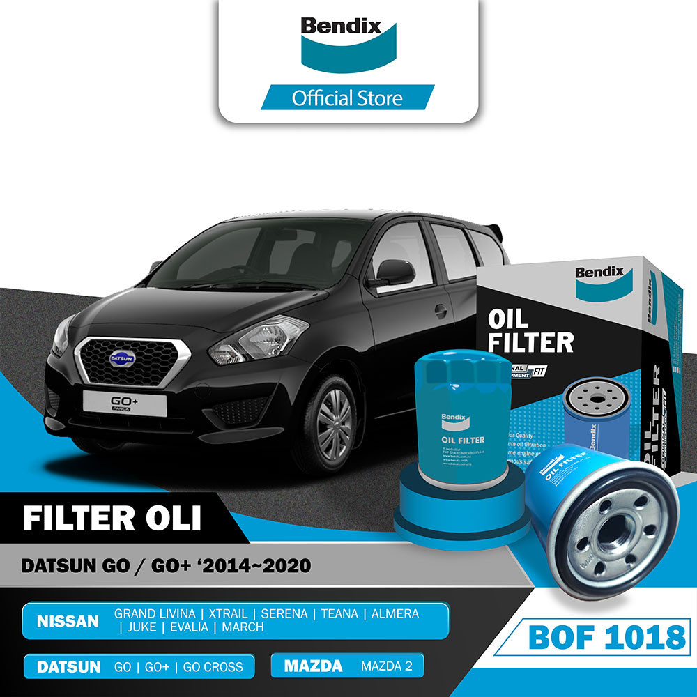 Bendix Filter Oli Saringan Oli Mobil Datsun Go Go Plus  2014-2020 - BOF1018