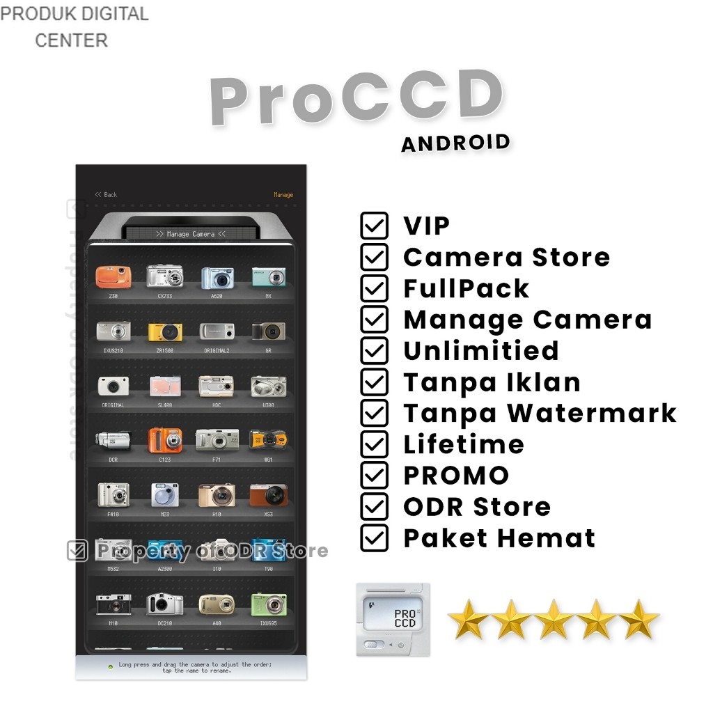 ProCCD lifetime Camera FullPack pro ccd