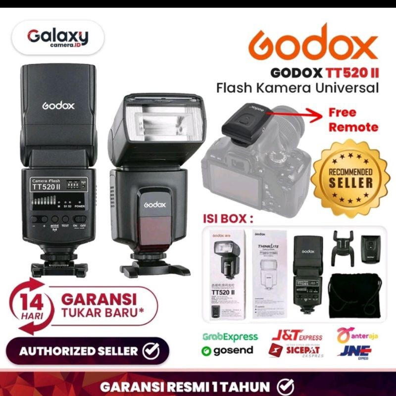 FLASH GODOX TT520ii universal / FLASH GODOX