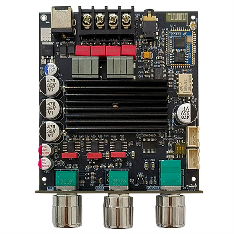 ZK-1002Q QCC3034+ TPA3116 Bluetooth Digital Amplifier Board 2.0 Channel APTX Lossless Audio Amp Modu