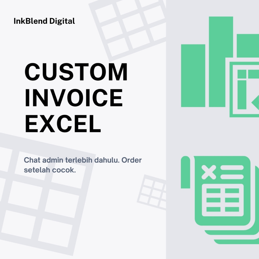 || Template Excel || Custom Faktur / Invoice Excel