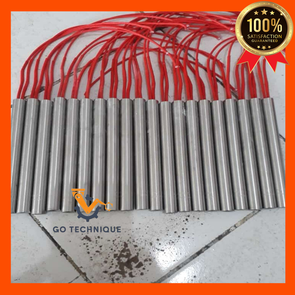 Catridge Elemen Heater Pemanas Element Heater diameter 12 mm panjang 200 mm 1.200 watt 220 volt