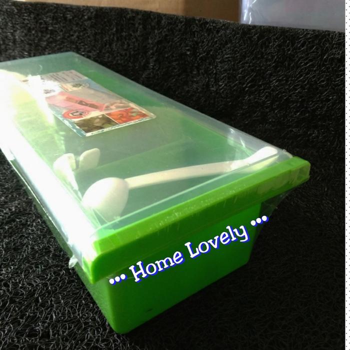 Tempat Bumbu Cantik Susun 4 - Merah Muda