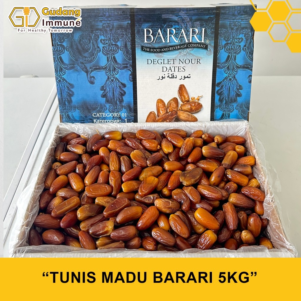 Kurma Tunis Madu Barari 5kg - Gudang Immune