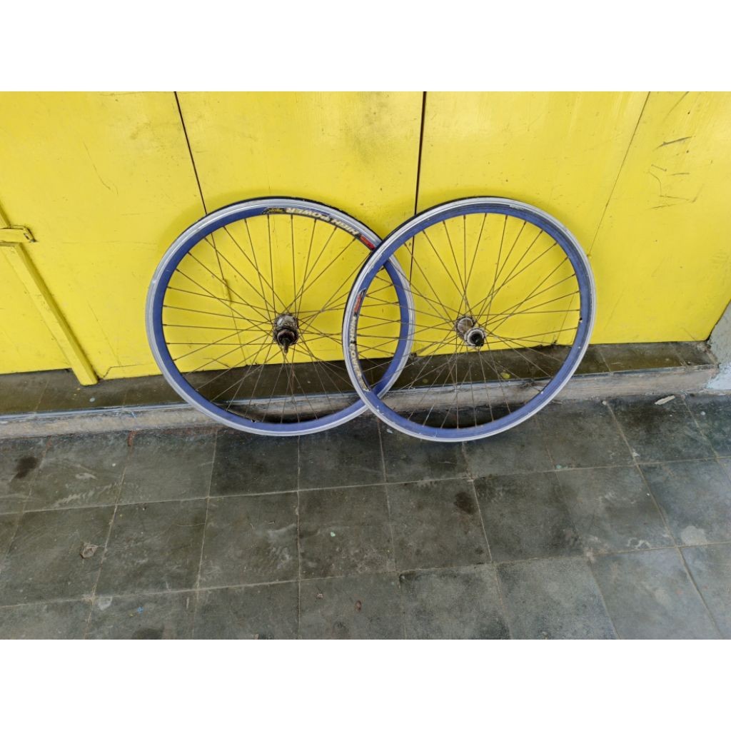 velk sepeda mtb 26 double wall merk high power