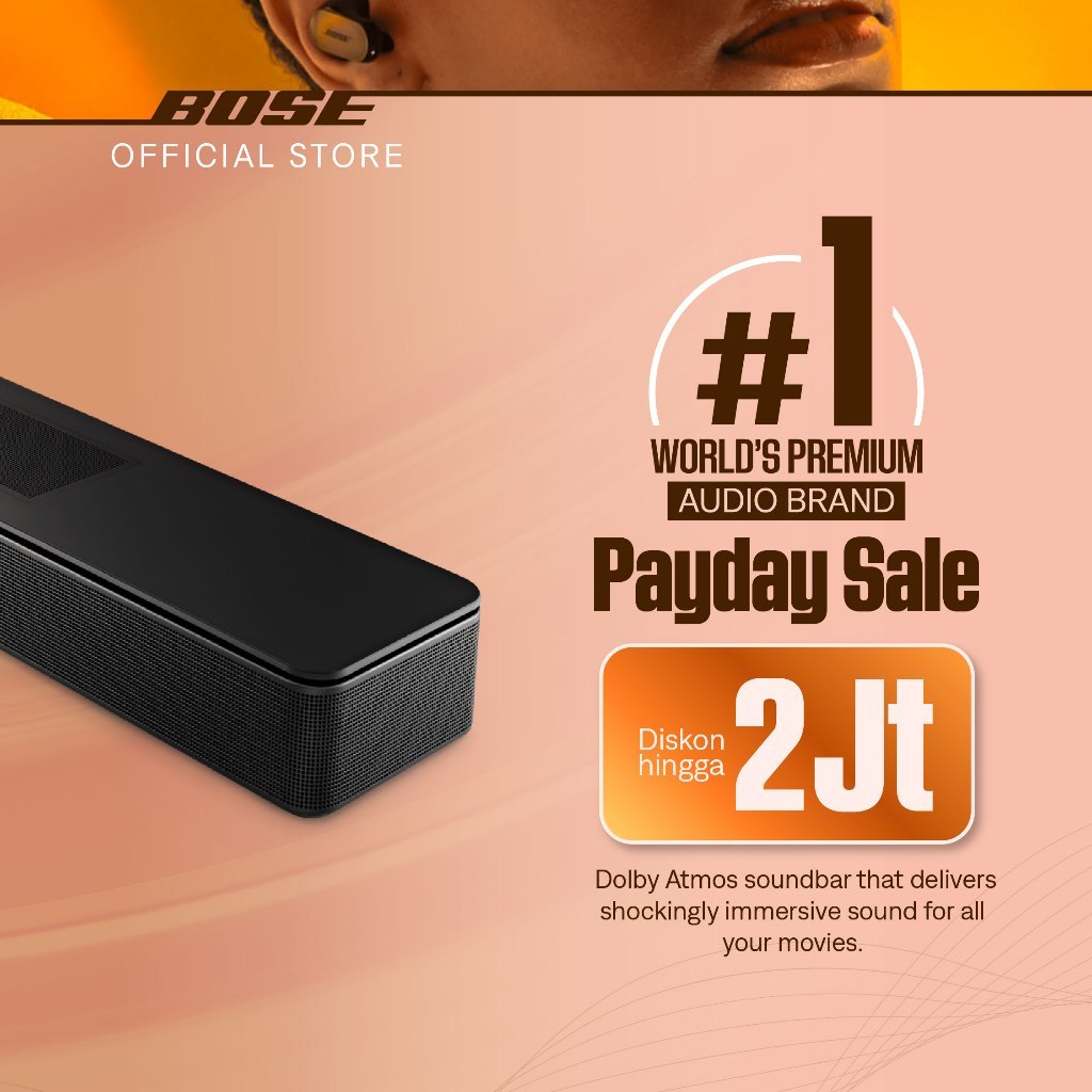 Bose Smart Soundbar with Dolby Atmos for Premium Home Theater