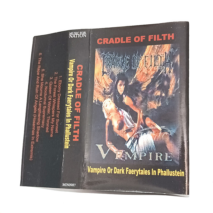 kaset tape Cradle Of Filth Vempire