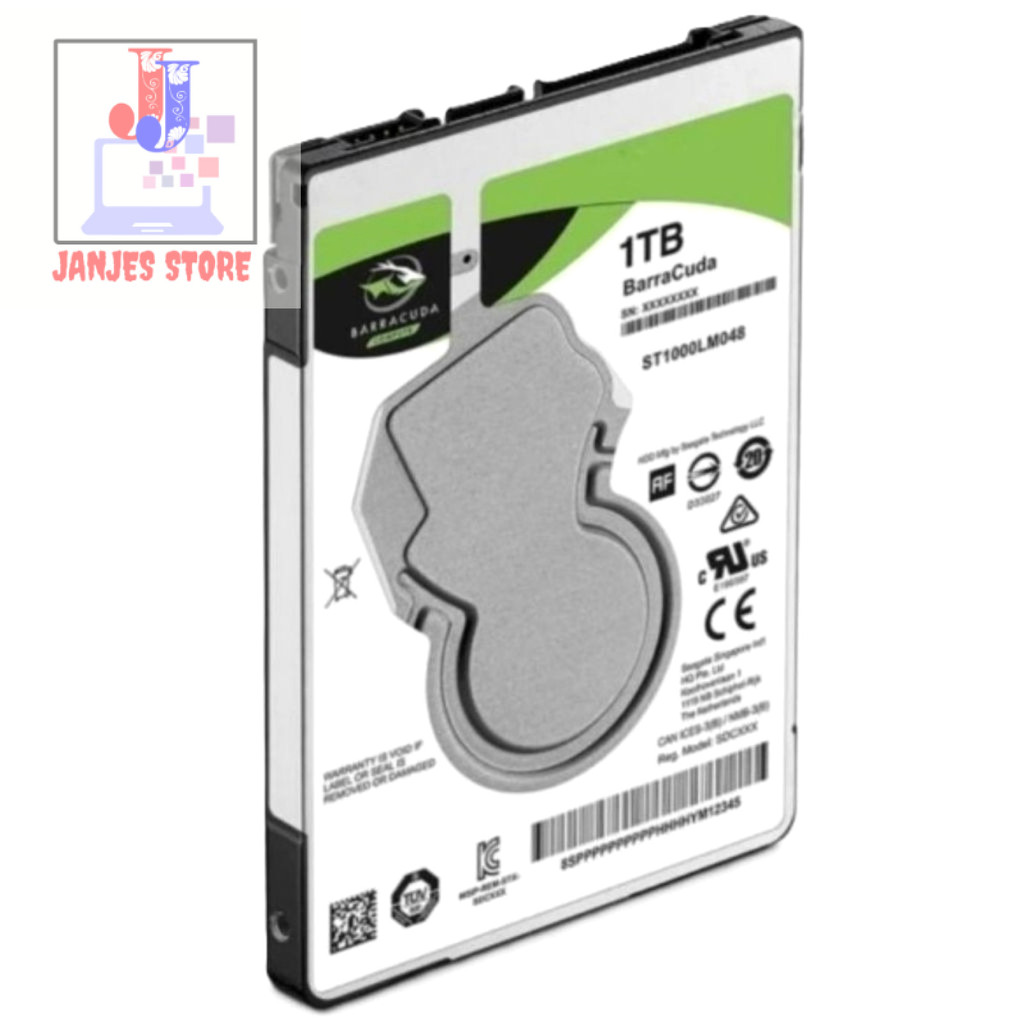 Hardisk 1TB SATA 2.5 Inch Baru Garansi 3 Bulan SE@GATEe BARRACUDAa HDD Laptop 1TB Slim Segate - Sata