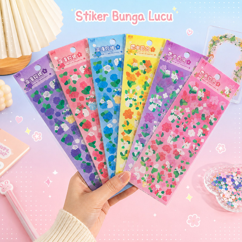 COD Stiker lucu DIY tangan akun stiker gadis tangan akun stiker dekorasi album foto