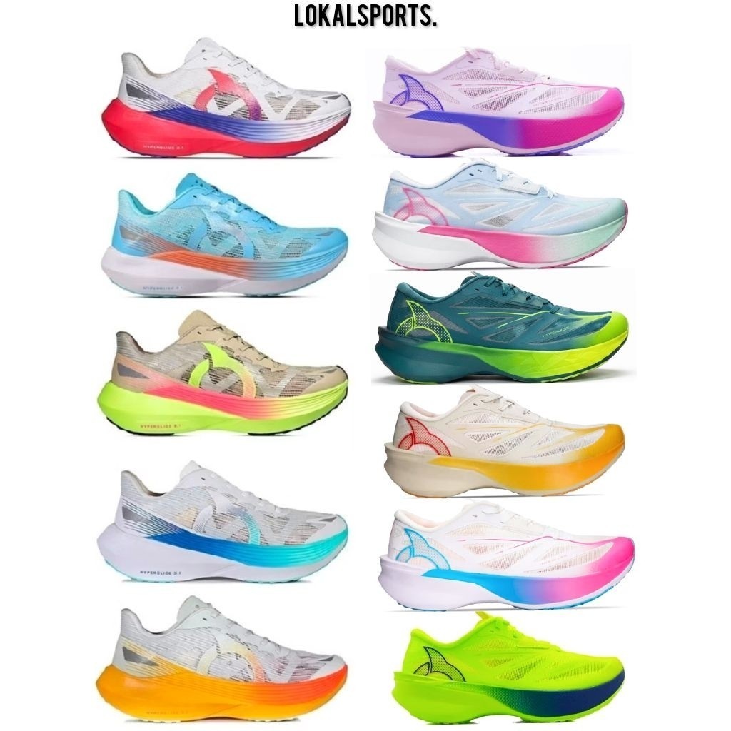 HYPERGLIDE 4.0 - SEPATU RUNNING ORTUSEIGHT - HYPERGLIDE 4.0 - HYPERGLIDE 3.1 - 100%
