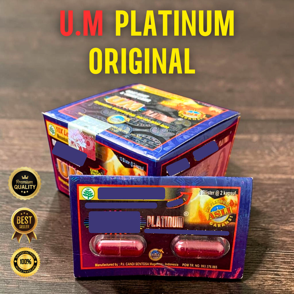 UM PLATINUM KAPSUL ORIGINAL 100% king