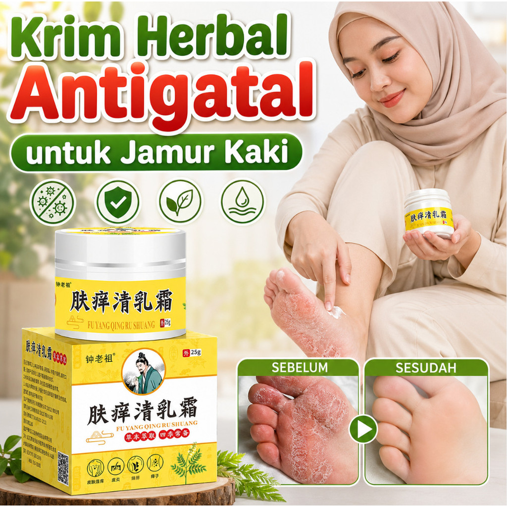 Kirim dalam 24 jam/Krim Anti Gatal/Krim Jamur Kaki/Krim Kutu Air/Salep Gatal/Krim Kurap/Krim Panu/Kr