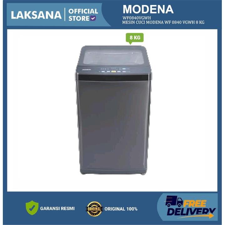 modena WF 0840 Mesin Cuci Front Loading