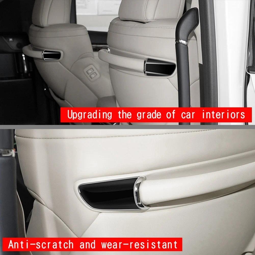 Car Seat Rear Armrest Trim Sticker Seat Armrest Trim For Toyota ALPHARD VELLFIRE 30 Series 20162022