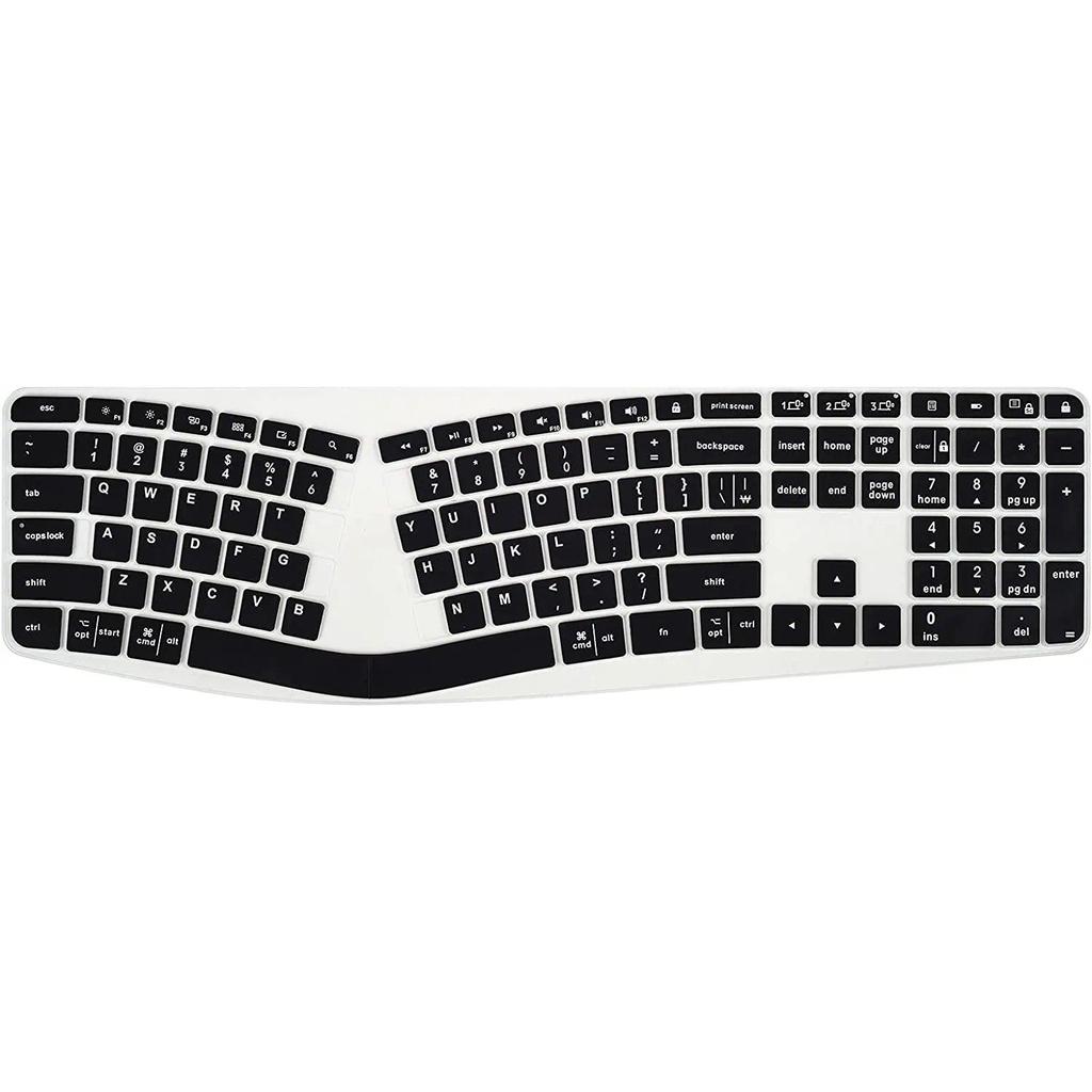 for Logitech K860 Ergonomic Keyboard / Ergo K860 Wireless Ergonomic K 860 Split  Accessories Silicon