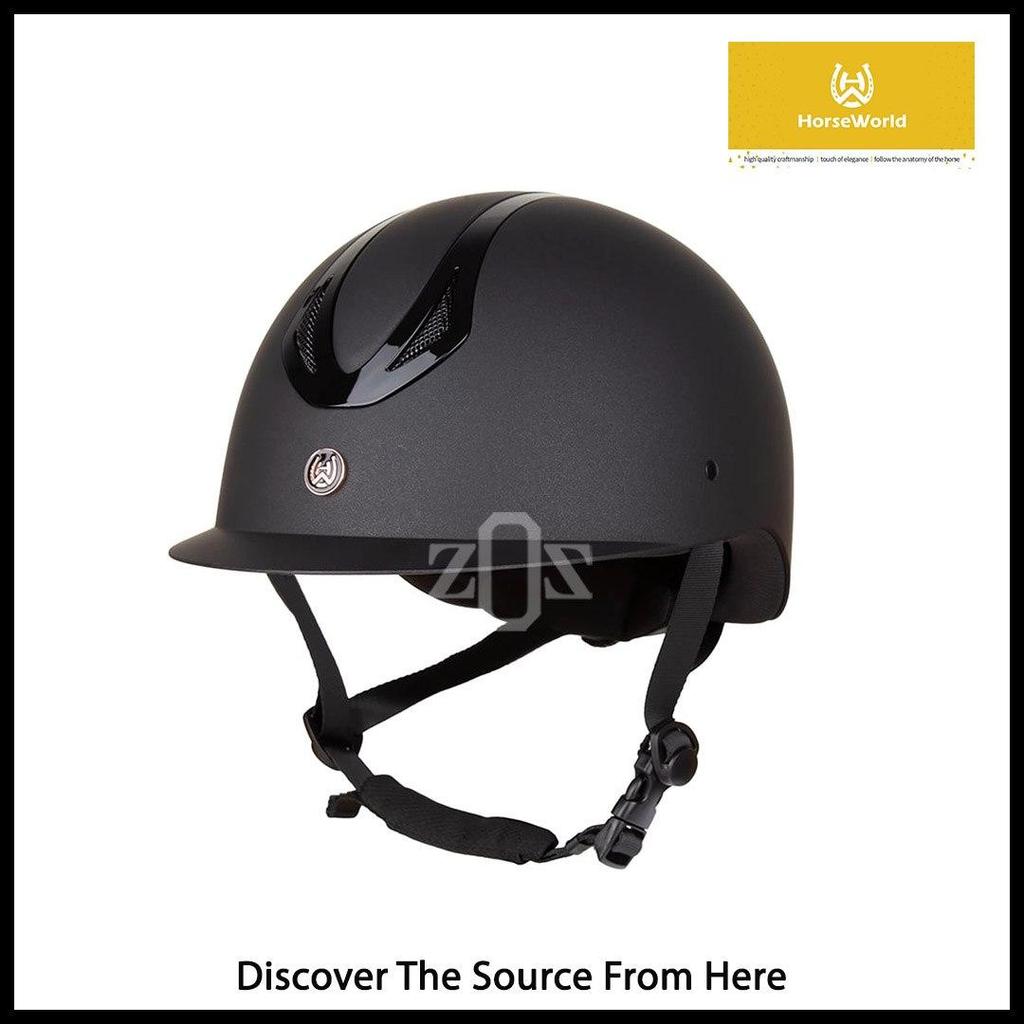Helm Helmet Berkuda Horse Riding Equestrian Cavassion Horse World Classic 068