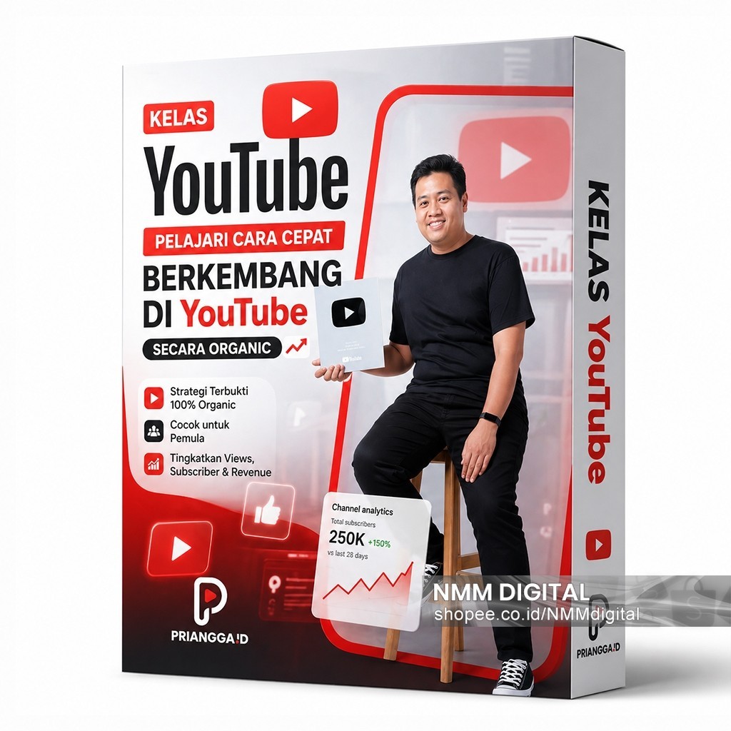 Kelas Youtube Priangga - Pelajari cara cepat berkembang di YouTube secara organic