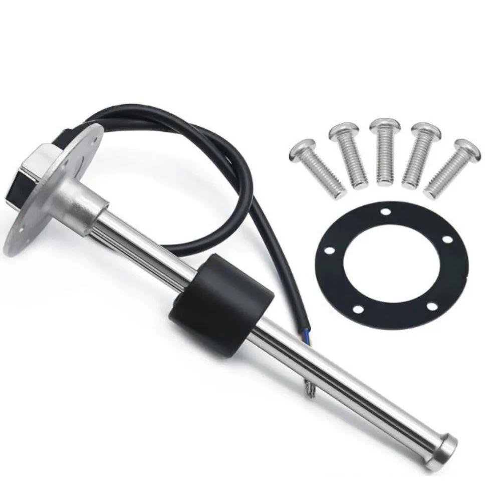 Stainless Steel Car Oil Level Sensor 0-10V Water Level Sensor for Boat Car Marine Oil Tank Level Met