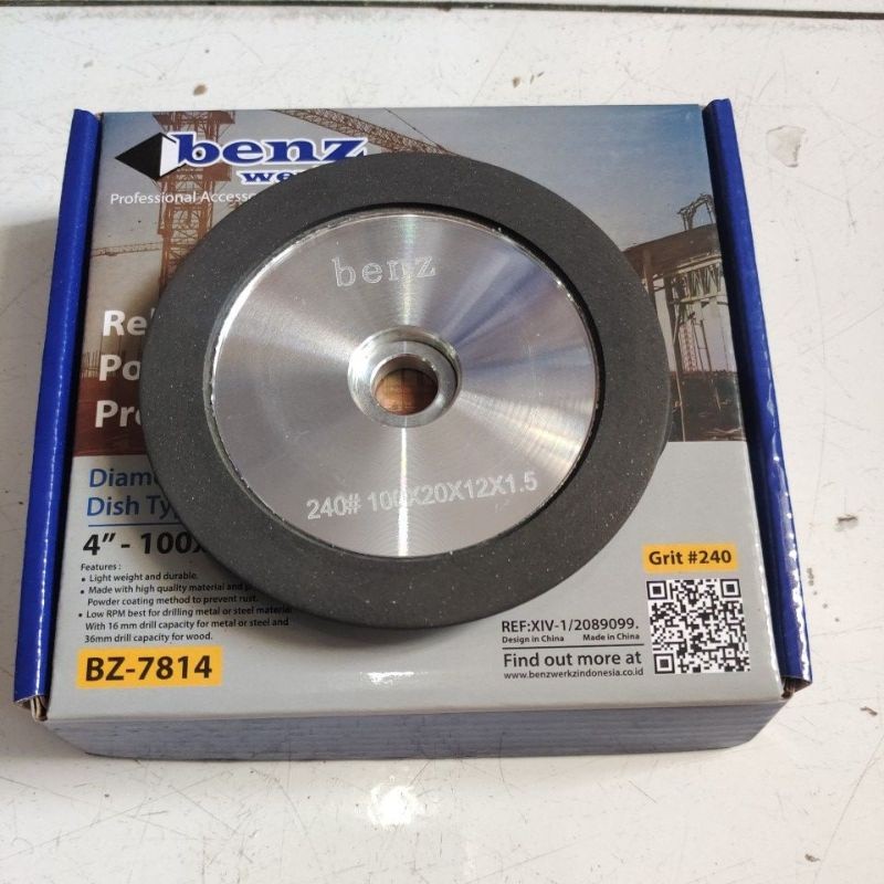 CIcishop  diamond grinding wheel 4" singgle Benz / diamond grinding wheel Benz 4" singgle