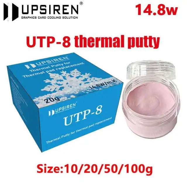 UPSIREN Thermal Putty (Pengganti Thermal Pad) untuk VRAM/VRM/SSD - UPSIREN UTP-8, 10gram