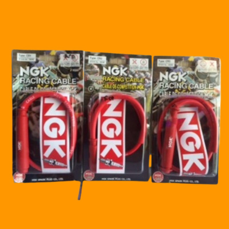 Kabel busi NGK competition original - tutup busi ngk - kop busi ngk