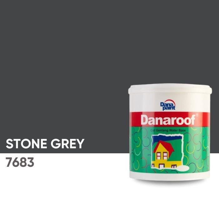 Dana Paint Danaroof Cat Atap & Genteng Ukuran 5 Kg (Stone Grey)