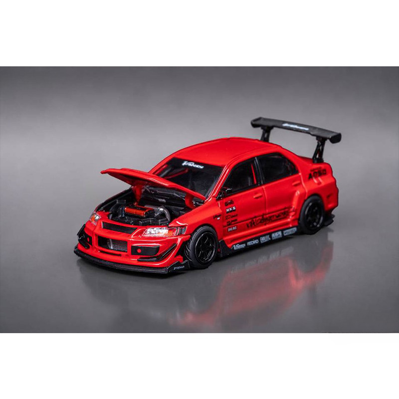 Peako 1:64 Mitsubishi Lancer Evolution Ix Varis Modified Alloy Diecast Car Model Collectible Vehicle