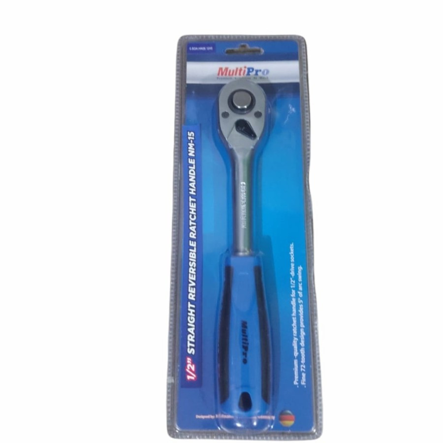 Gagang Kunci Sok Ratchet MULTIPRO 1/2 Inch NM-15 / Ratchet Handle Reversible Lurus