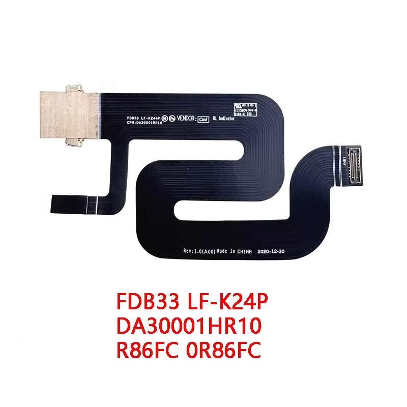 New Genuine Laptop LCD Cable for DELL Latitude 7320 Detaable 2-in-1 FDB33 LF-K24P DA30001HR10 R86FC 