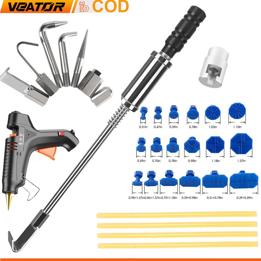 PDR Alat PDR Alat Perbaikan Penyok Mobil Alat Perbaikan PDR Dent Remove Tool Set Alat Perbaikan PDR 