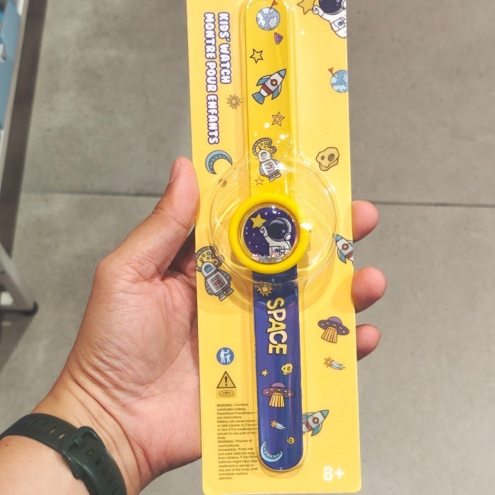 ORIGINAL Jam Miniso Spaceman Contrast Color Kids' Watch Miniso Jam Tangan Miniso Jam Anak Miniso Jam