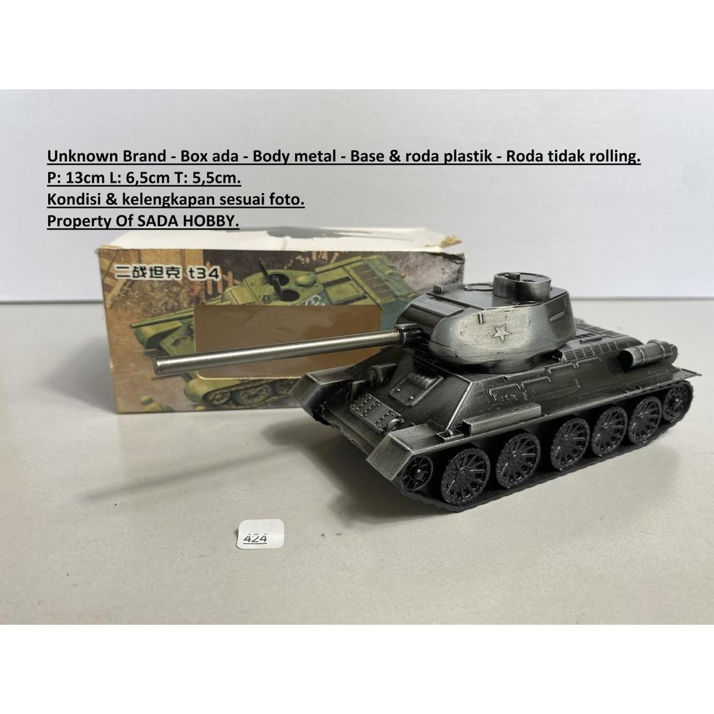 Zinc Alloy Soviet T-34/85 Military Tank