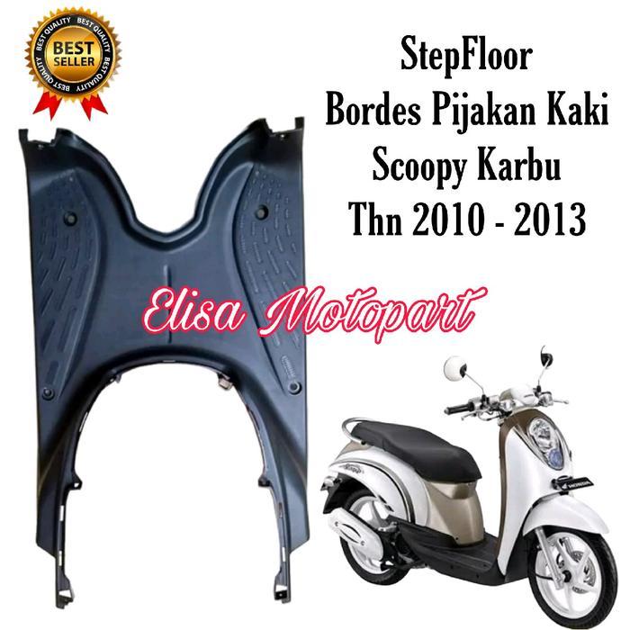StepFloor Bordes Pijakan Kaki Honda Scoopy Karbu / Dek injekan Scoopy Karbu / Lantai Pijakan Kaki Sc