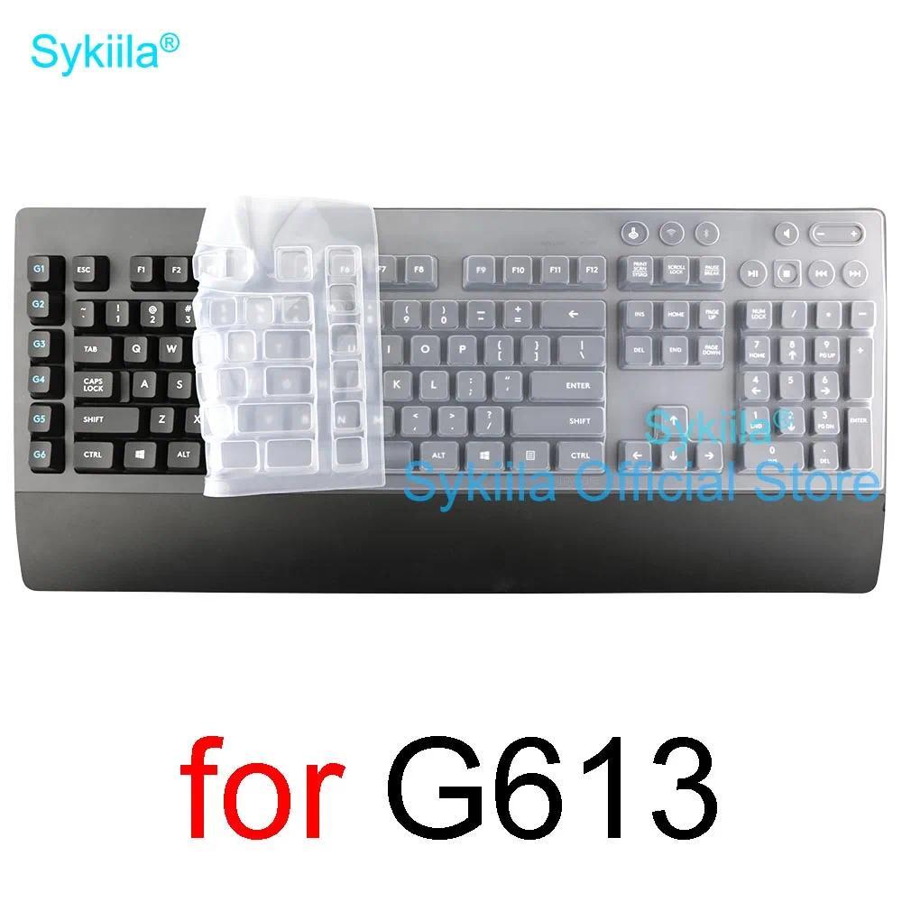 Keyboard Cover for Logitech G613 Mechanical Silicone Protector Skin Case Film for Logi G613 Accessor