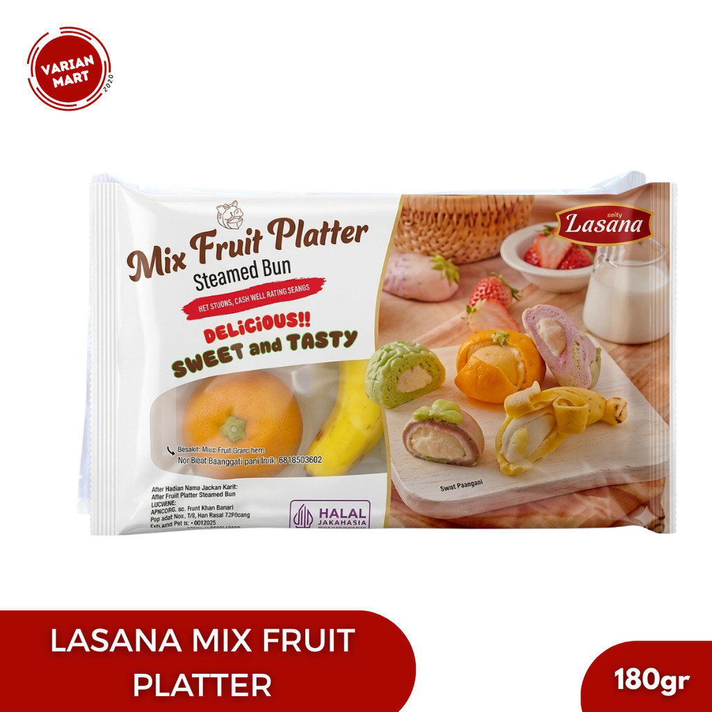 Lasana Mix Fruit Platter | Mix Platter Buah bakpao 180gr