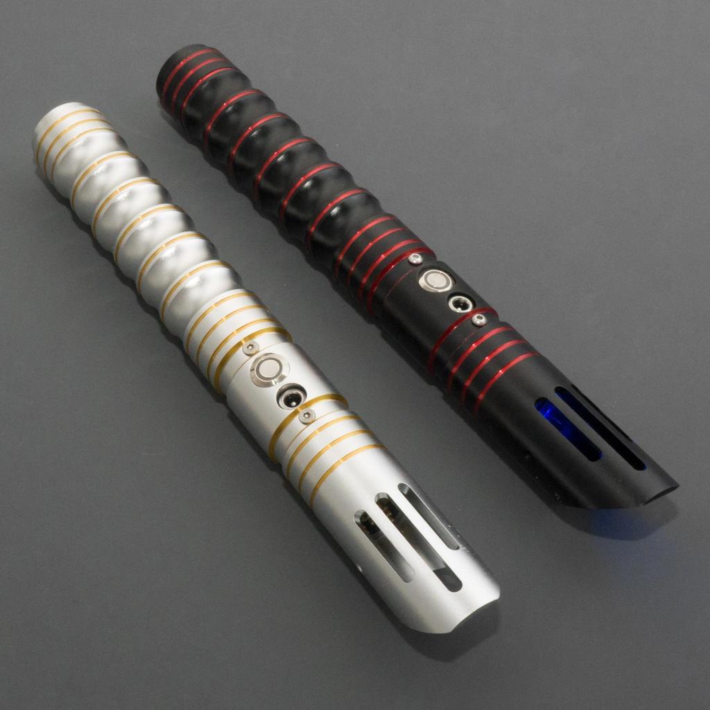 Metal Aluminum handle LED Lightsaber RGB/Pixel Multi-color variable Metal handle lightsaber with per