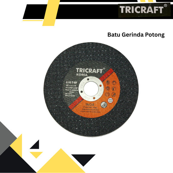 TRICRAFT Batu Gerinda Potong / Cutting Wheel Tricraft