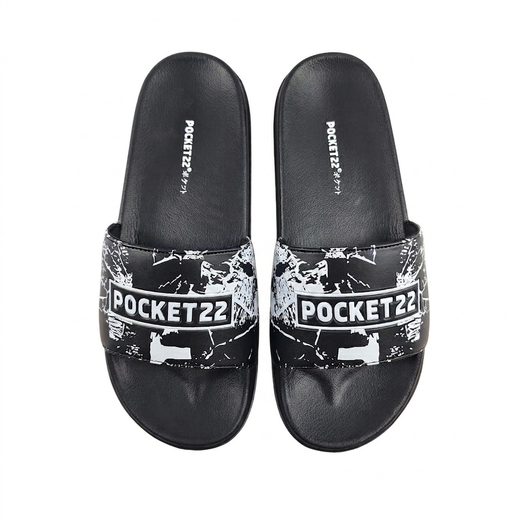 Pocket22 Sandal Slide Slip On Slipper Slop Pria Wanita 112 Gauro