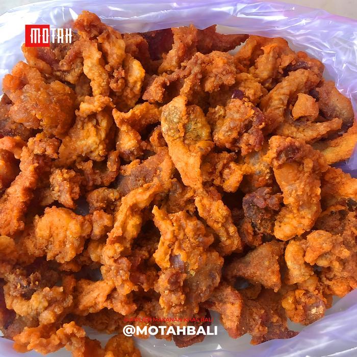 PROMOBABI MERAH Crispy 300gr / Cemilan Lemak Babi Merah Goreng / Babi Goreng / Pork Crispy / Gorenga